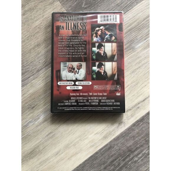 An Anatomy Of An Illness DVD. Ed Asner , Millie Perkins.New Sealed - Picture 3 of 4
